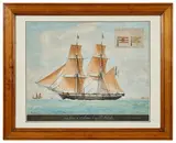 Les Amis de St. Servan (cap. François Botrelle) Marseille by Antoine Roux, Aquarelle, sold Mar 2026
