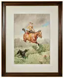 La cavalière by Georges Louis Charles Busson, Aquarelle, sold Mar 2026