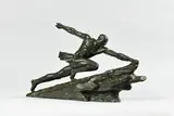Fondeur LNJL (Les Neveux de Jules Lehmann), Paris Lanceur de javelot by Pierre le Faguays, Bronze à patine verte, sold Mar 2026