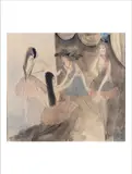 Scène de ballet, circa 1913 by Marie Laurencin, Aquarelle, encre, lavis d'encre et mine de plomb sur papier, sold Jun 2021