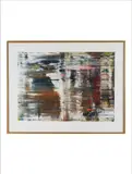 Composition, 27 octobre 2008 by Gerhard Richter, Lithographie en couleur sur papier, sold Jun 2021