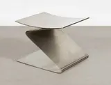 Tabouret modèle «Z by Benoit Melk, Acier inoxydable Stainless steel Vers, sold Jun 2021