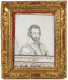 Charles de Gontaut, Maréchal de France, Duc de Biron by Henri Bellange, Crayon noir et sanguine, gouache sur velin, sold Jun 2021