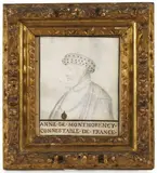 Anne de Montmorency, connestable de France by Henri Bellange, Crayon noir et sanguine, goauche sur velin, sold Jun 2021