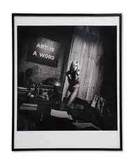 Art is a word by Bettina Rheims, 1988, Photographie, tirage argentique, sold Dec 2023