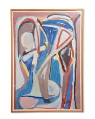 Composition abstraite by Bram van Velde, Lithographie, sold Dec 2023