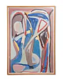Composition abstraite by Bram van Velde, Lithographie, sold Dec 2023
