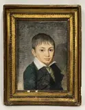 Portrait d’un jeune homme by Claude Louis Langlois de Sézanne, Pastel sur papier collé sur carton, sold Dec 2025