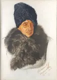 Georges Marie Haardt" by Alexander Evgenevich Iacovleff, 1830, Lithographie, sold Oct 2022