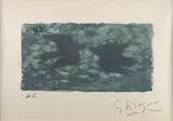 Oiseaux by Georges Braque, Lithographie signée en bas à droite et justifiée hors commerce en bas à gauche, sold Oct 2022