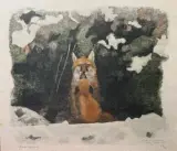Baiser de renards by Robert Hainard, Lithographie, sold Jun 2026