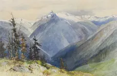 Roger's Pass by Frederic Marlett Bell-Smith, 1888, watercolour on paper, sold Jan 2025