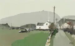 May Grey, Bunowen Eire by Adrian Dingle, oil on board, sold Dec 2025