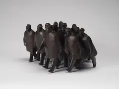 Hommes d'affaires by William McElcheran, bronze, sold Dec 2025