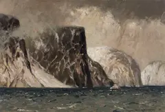 Cape Wolstenholme by Norman Wilkinson, oil on canvas, sold Dec 2025