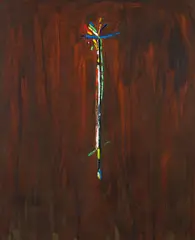 Chakra by David Bolduc, acrylic on canvas, sold Apr 2025