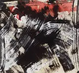 Sans titre by Marcelle Ferron, mixed media on paper, sold Apr 2025