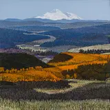 High Valley by Ivan Eyre, acrylic on canvas, sold Nov 2024