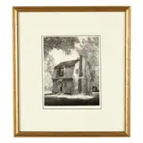 President Andrew Johnson's Birthplace, Raleigh, North Carolina by Louis Orr, Etching, sold Jul 2026