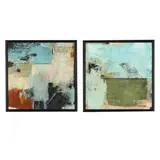 Stand / Between Worlds by Suzan Scribner-Reed, Mixed media on panel, sold Jul 2026