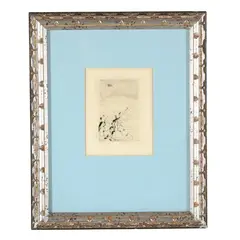 Sur la Plage (On the Beach) by Pierre-Auguste Renoir, Etching and drypoint, sold Jun 2026