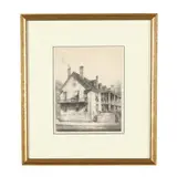 General Lillington's House, Wilmington, North Carolina by Louis Orr, Etching, sold Jun 2026