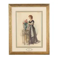 Rose by Walter Granville-Smith, Watercolor on paper, sold Jun 2026