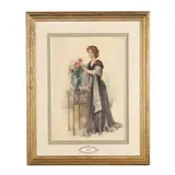 Rose by Walter Granville-Smith, Watercolor on paper, sold Jun 2026
