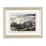 Fishing Shacks by Samuel Leitman, Watercolor on paper, sold Jun 2026