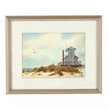 Landscape with Beach House by Alice Kettelhack, Watercolor on paper, sold Jun 2026