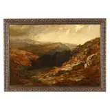 Mountain Landscape by Frederick Ballard Williams, Oil on canvas (lined), sold Jun 2026