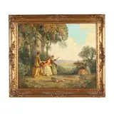 Arcadian Afternoon by Frederick Ballard Williams, Oil on canvas, sold Jun 2026