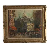 Sacre Coeur by W. Griffin, Oil on canvas, sold Jun 2026