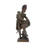 Avant le Combat, Volontaire de 1792 by Étienne Henri Dumaige, Patinated bronze, sold Jun 2026
