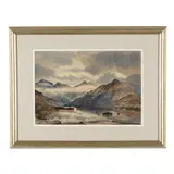 Highland Landscape by Cathcart William Methven, Watercolor on paper, sold Jun 2026