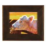Cow Grazing by Bill Roy, Oil on artist board, sold Jun 2026