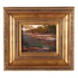 Landscape at Sunset by M. Mayon Sagars, Oil on canvas, sold Jun 2026