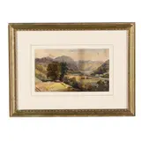 Mountain Landscape by Mary Mostyn, Watercolor on paper, sold Jun 2026