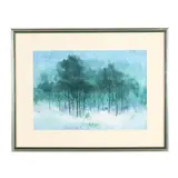 Landscape with Figures by John McIver, Watercolor on paper, sold Jun 2026