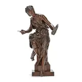 La Peinture by Jean-Paul Aubé, Patinated bronze, sold Jun 2026