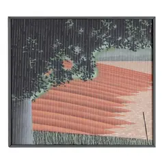 Rain Over Red Clay by Maud Gatewood, Acrylic on board, sold Jun 2026
