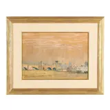 Charles River and Bridge near Science Museum by Arthur Clifton Goodwin, Pastel on paper, sold Jun 2026