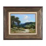 Texas Hill Country by William Slaughter, Oil on canvas, sold Jun 2026