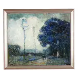 A Mountain Road by Joseph Henry Boston, Oil on canvas, sold Jun 2026