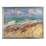 Almost High Tide by James P. Kerr, Oil on linen canvas, sold Jun 2026