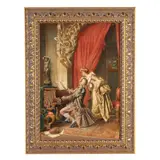 Parlor Scene with Musician by Francesco Ballesio, Watercolor on paper, sold Jun 2026