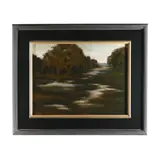 Tidal Marsh in Twilight by Mark Beale, Oil on canvas, sold Jun 2026