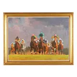 Thundering Home by Peter Smith, Oil on canvas, sold May 2026