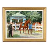 Four Star Dave by Larry Dodd Wheeler, Oil on Masonite, sold May 2026