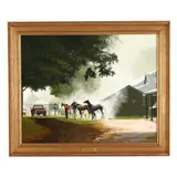 Dazzling Moment by Anthony Alonso, Oil on canvas, sold May 2026